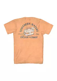 Short Sleeve Southern Waves Graphic T-Shirt | Belk