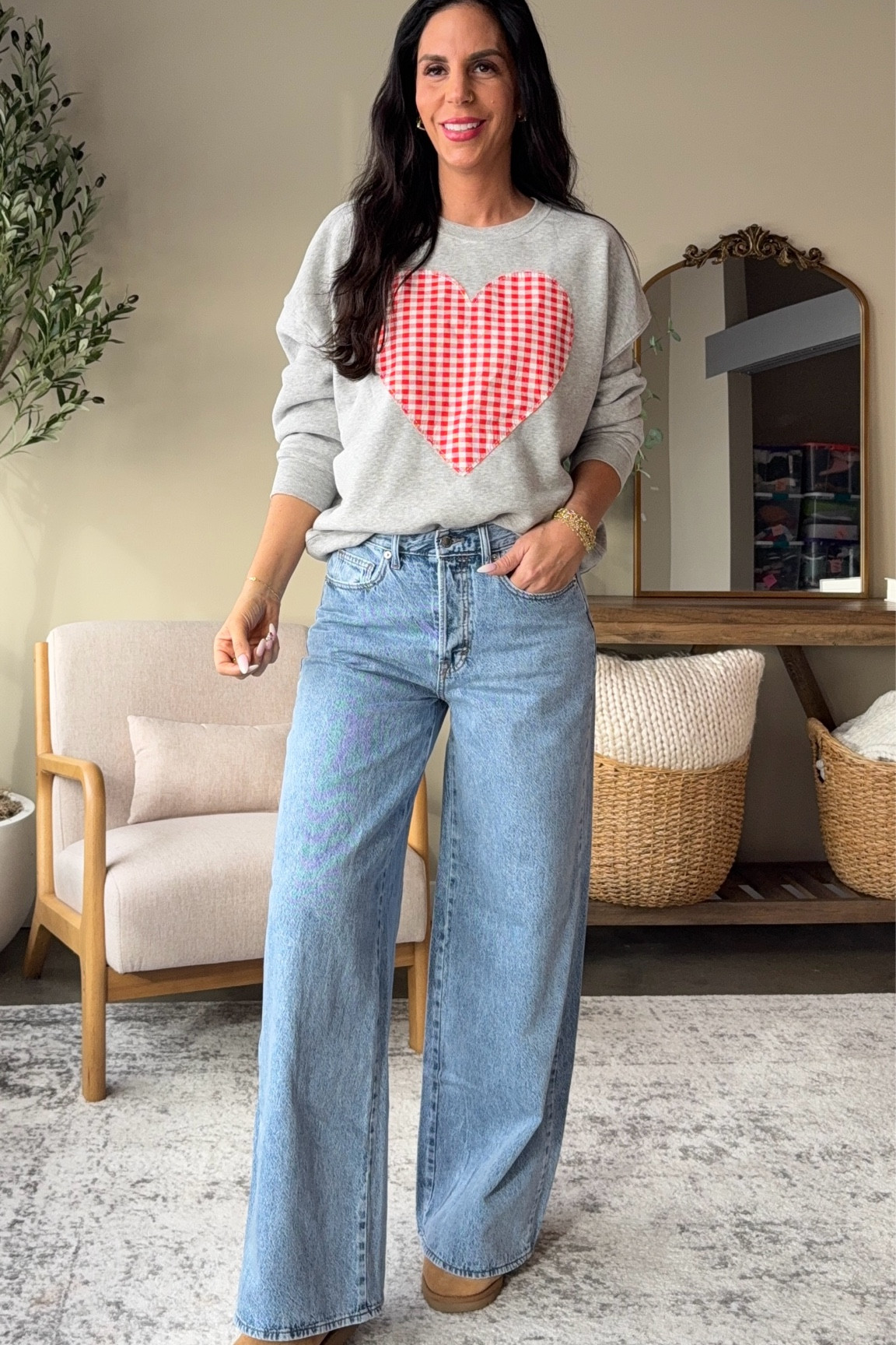 Restocked! 

Target NEW Arricals 
Tops are all a small 
Vest is a medium 
Denim is all a 26
Joggers are a medium
Red look formless sneakers under $25 

#LTKU #LTKShoeCrush #LTKFindsUnder50