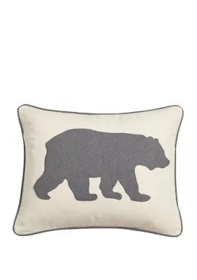 Eddie Bauer Bear Cotton Decorative Pillow | Belk