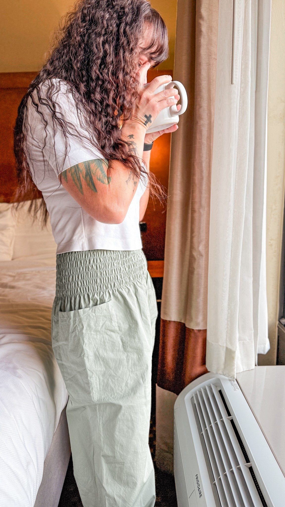 Morning coffee, comfy pants, and no plans—just the way I like it. ☕✨ These @BuddhaPants Bali pants are insanely cozy with the perfect high-waisted fit. I’m wearing a size small (for reference, I’m 5’6” and 135 lbs), and they’re effortlessly stylish while feeling like pajamas. Plus, they pack into their own pocket, making them perfect for travel! Grab yours now! #BuddhaPants #ComfyAndChic #LTKfit

#LTKSaleAlert #LTKOver40 #LTKActive