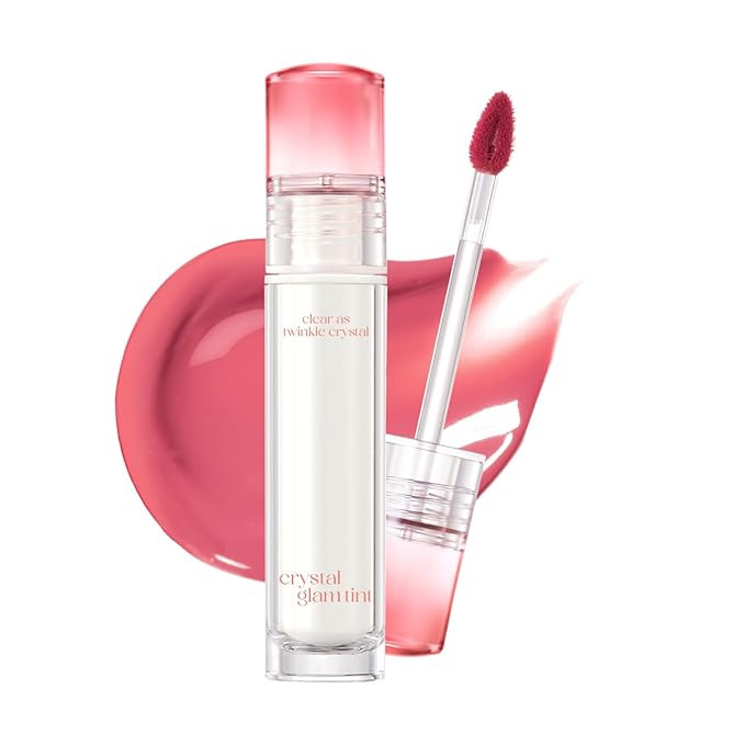 CLIO Crystal Glam Tint |Glossy Finish, Lightweight, Weightless, Buildable, Glass-Like, Smoothing,... | Amazon (US)
