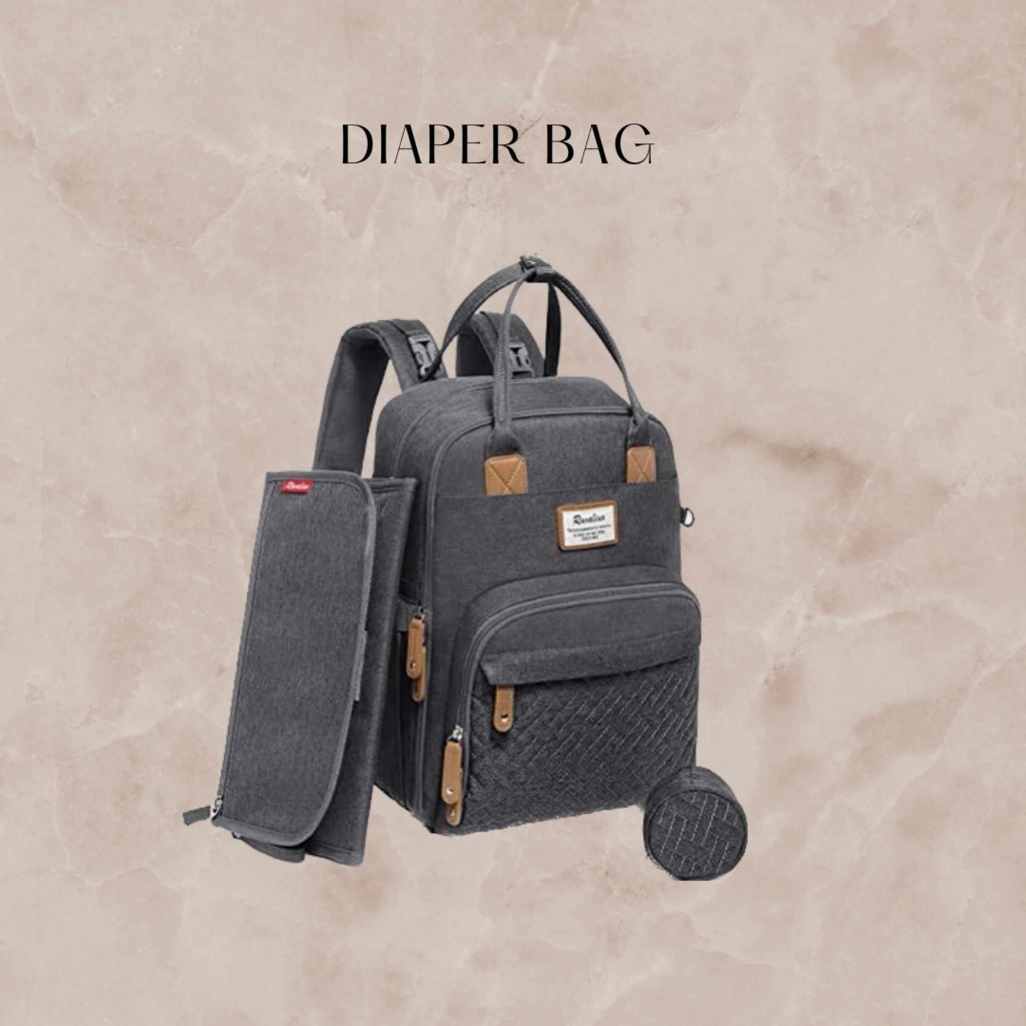 This diaper bag makes traveling so much easier! Comes with a paci holder and changing bag that is so convenient 

#LTKfamily #LTKbump #LTKbaby