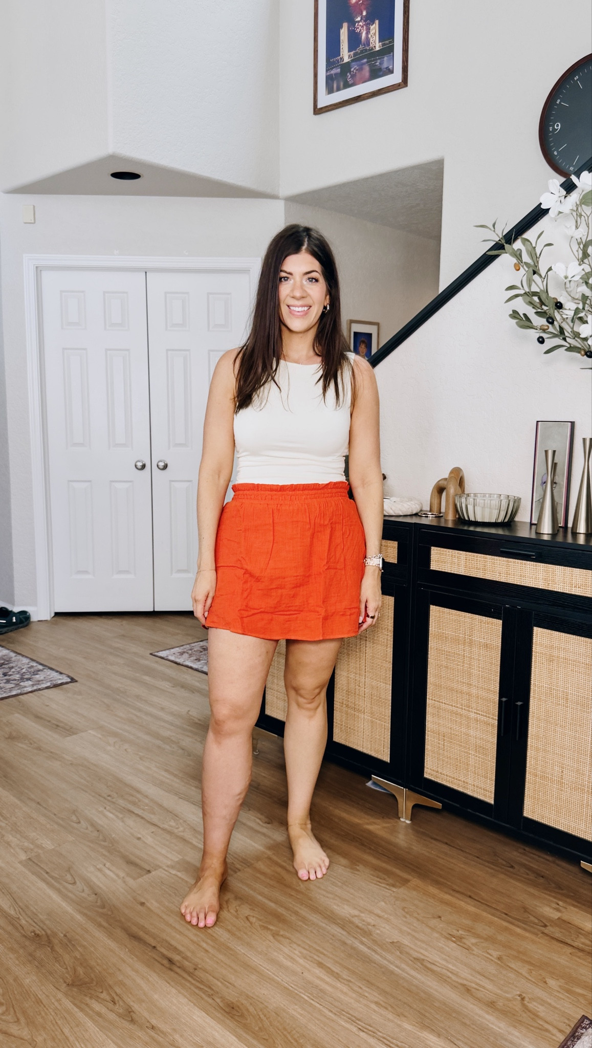 Old navy sale
In a medium tall boatneck tank
Medium tall skort( could size down, this runs big)


#LTKSaleAlert #LTKTall #LTKMidsize