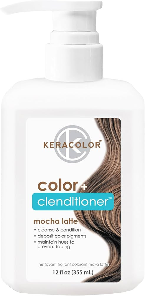 Keracolor Color + Clenditioner 3-in-1 Color-Depositing Conditioner, Gently Cleanses & Conditions,... | Amazon (US)