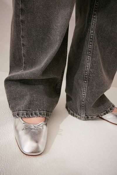 Wide Leg Jeans - Gray - Kids | H&M US | H&M (US + CA)