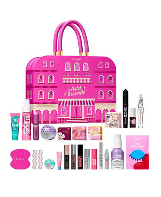 Benefit Cosmetics 24-Piece The Hotel Beneville Beauty Advent Calendar Holiday Gift Set - Macy's | Macy's