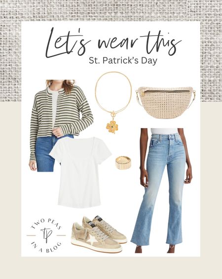 St. Patrick’s day outfit idea  

#LTKover40 #LTKstyletip