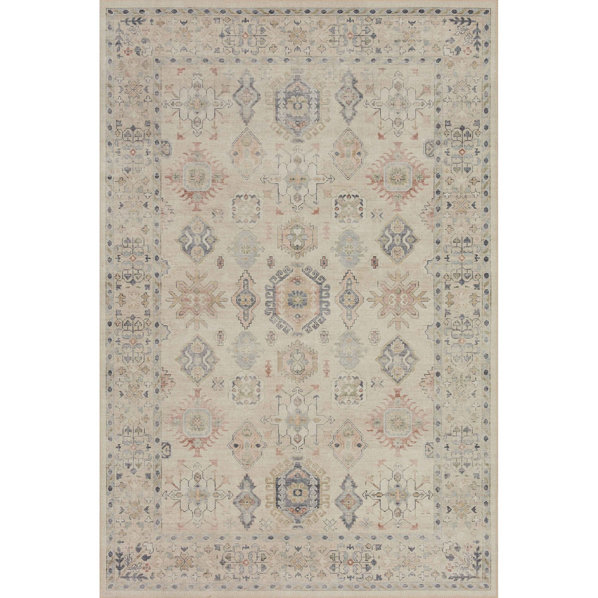 Loloi II Hathaway Printed Oriental Beige / Multi Area Rug | Walmart (US)