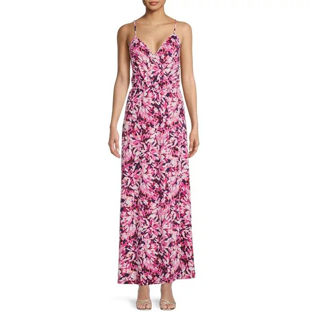 Nine.Eight Women's Wrap Maxi Dress - Walmart.com | Walmart (US)