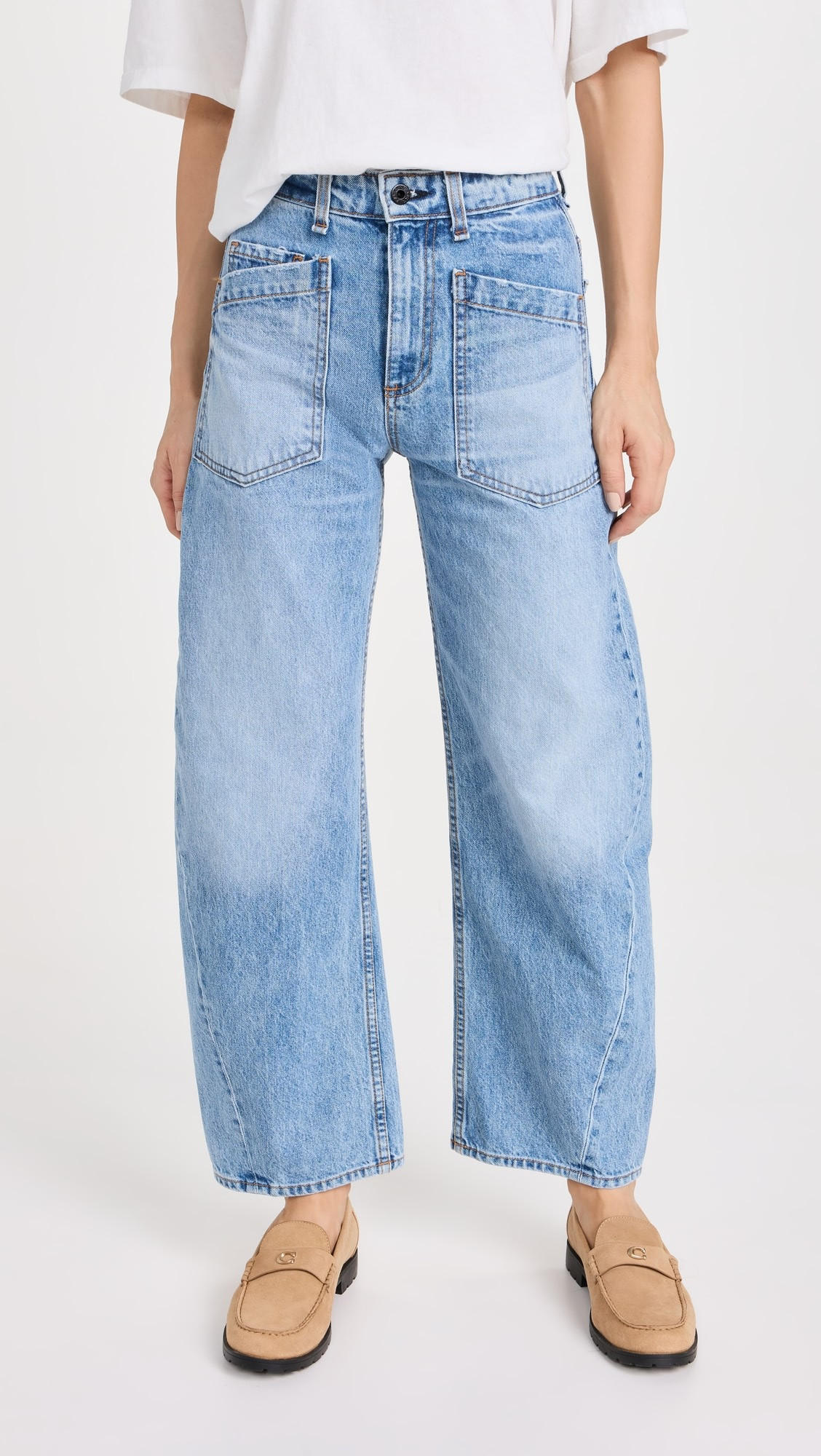 Twisted Barrel Jeans | Shopbop