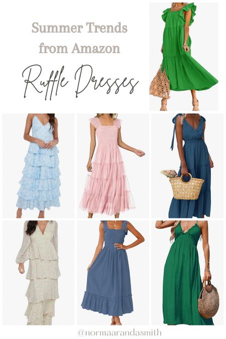 Ruffle Dresses - Women’s Summer Trends

#LTKfindsunder100 #LTKSeasonal #LTKplussize