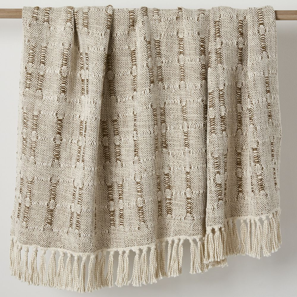 Grid Woven Throw | West Elm (US)