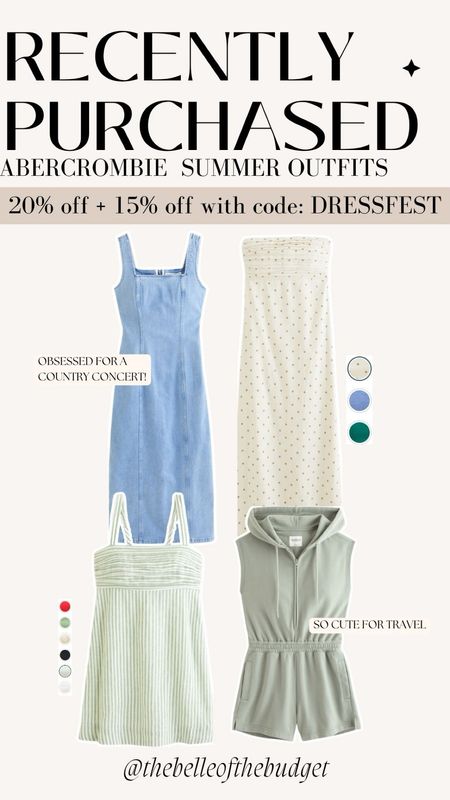 Abercrombie on sale!  20%-off ALL DRESSES + 15%-off almost everything else. Use code: DRESSFEST for an extra 15%! 

#LTKSeasonal #LTKSaleAlert #LTKStyleTip