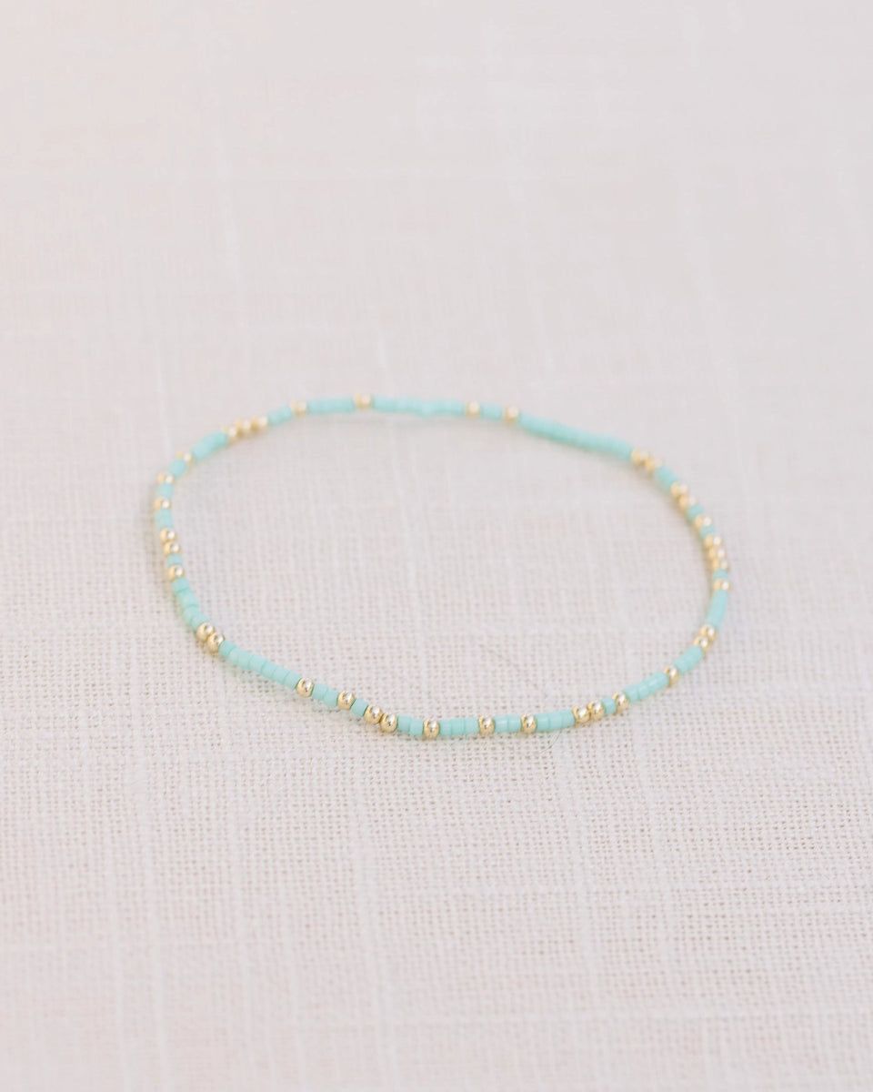 Goldie Sprinkle Teal Bracelet | The Southern Porch