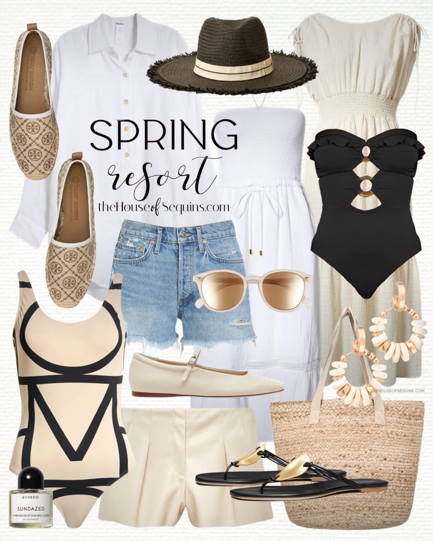 Shop these Nordstrom Vacation outfits and spring resortwear looks. Spring resort wear travel outfit, Toteme logo swimsuit, beach coverup, maxi dress, sundress, sun hat, straw tote beach bag, Mary Jane ballet flats, Tory Burch Paros sandals and espadrilles, Agolde denim shorts faux leather shorts and more! 

Follow my shop @thehouseofsequins on the @shop.LTK app to shop this post and get my exclusive app-only content!

#liketkit 
@shop.ltk
https://liketk.it/4vcxL

#LTKtravel #LTKswim #LTKstyletip