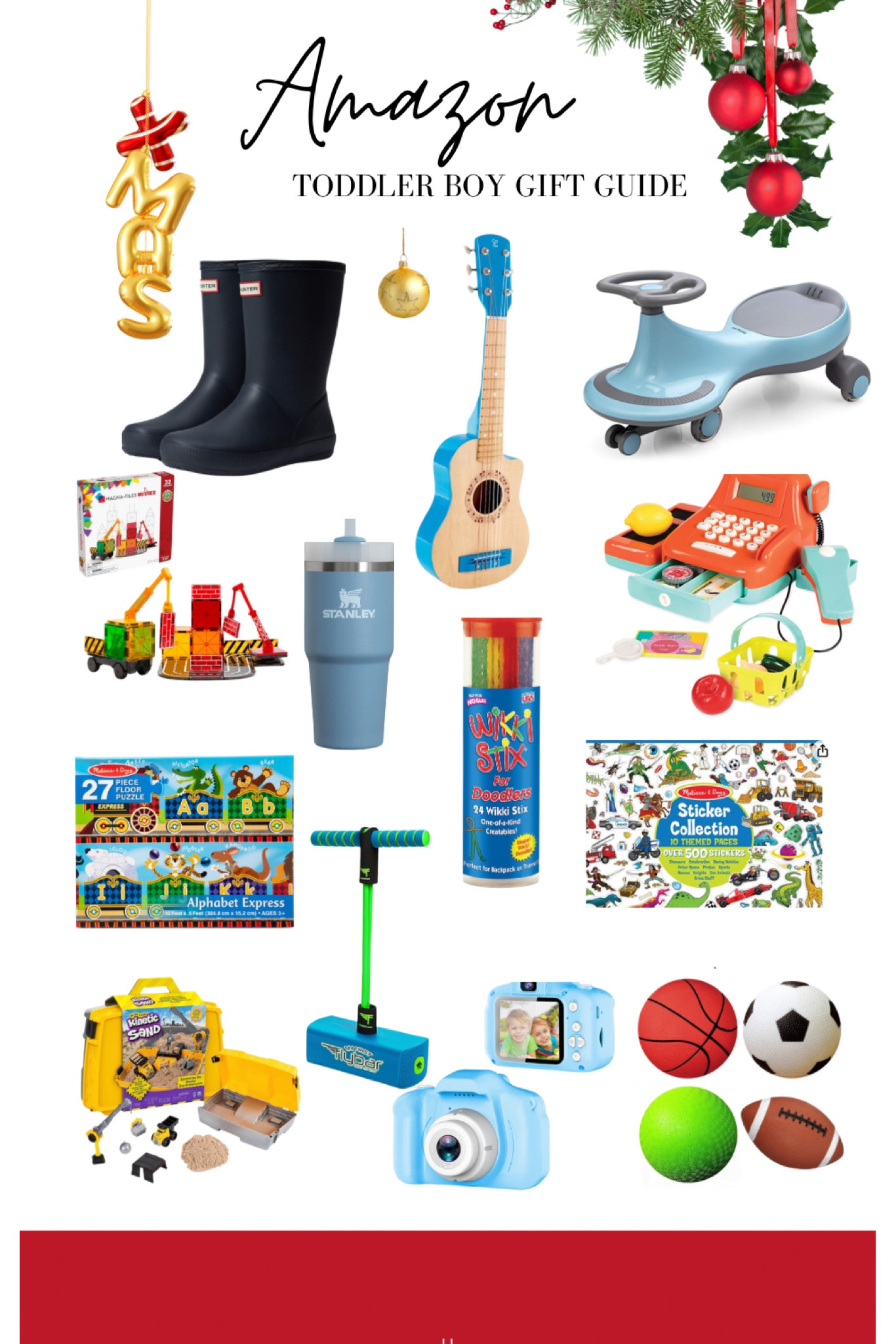 Amazon Toddler Boy Gift Guide. 3 year old boy gift guide. 3 year old boy Christmas gift guide. Toddler boy Christmas gift guide. Toddler boy Amazon gift. 

#LTKKids #LTKHoliday #LTKGiftGuide
