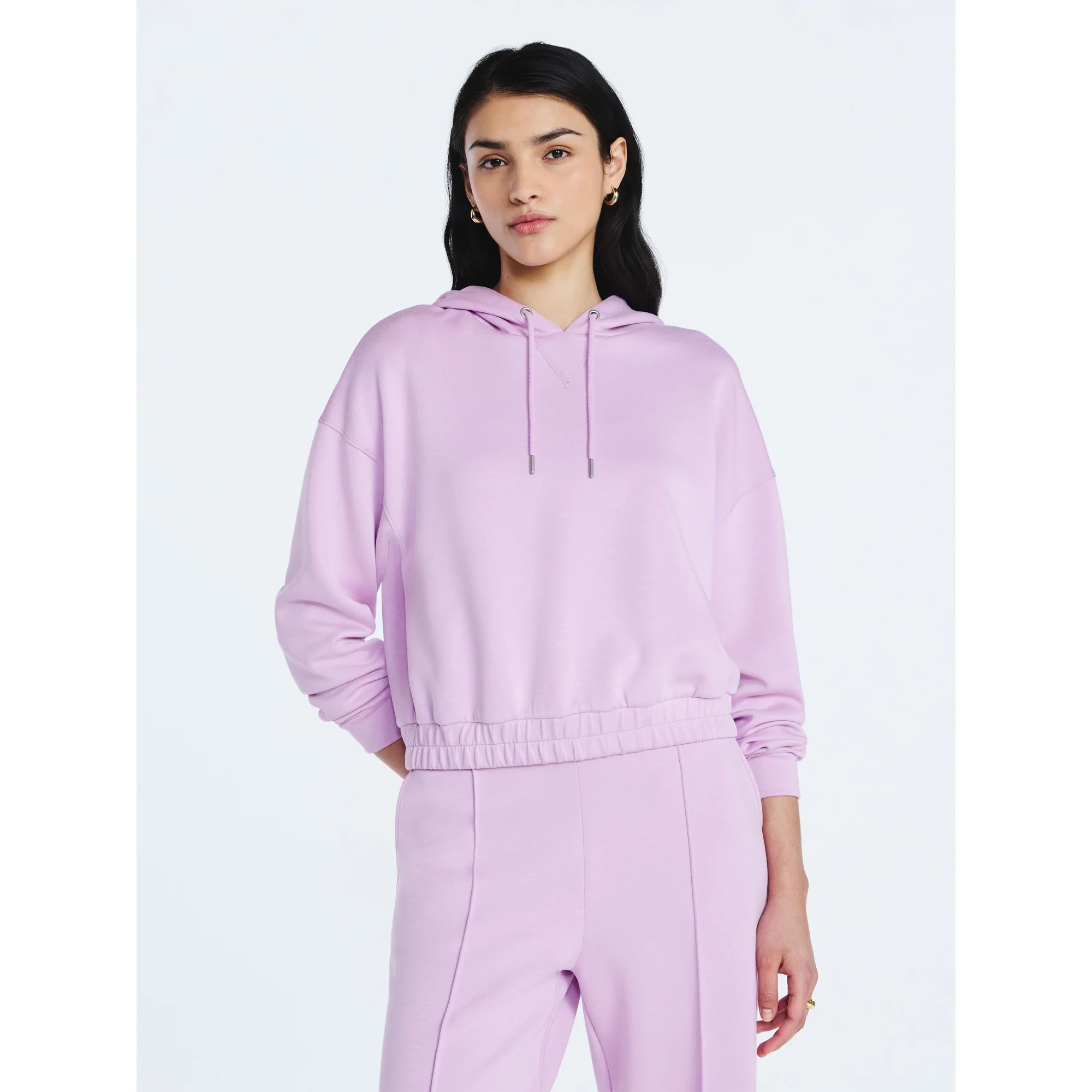 Scoop Women's and Women's Plus New Scubaknit Pullover Hoodie, Sizes XS-4X | Walmart (US)