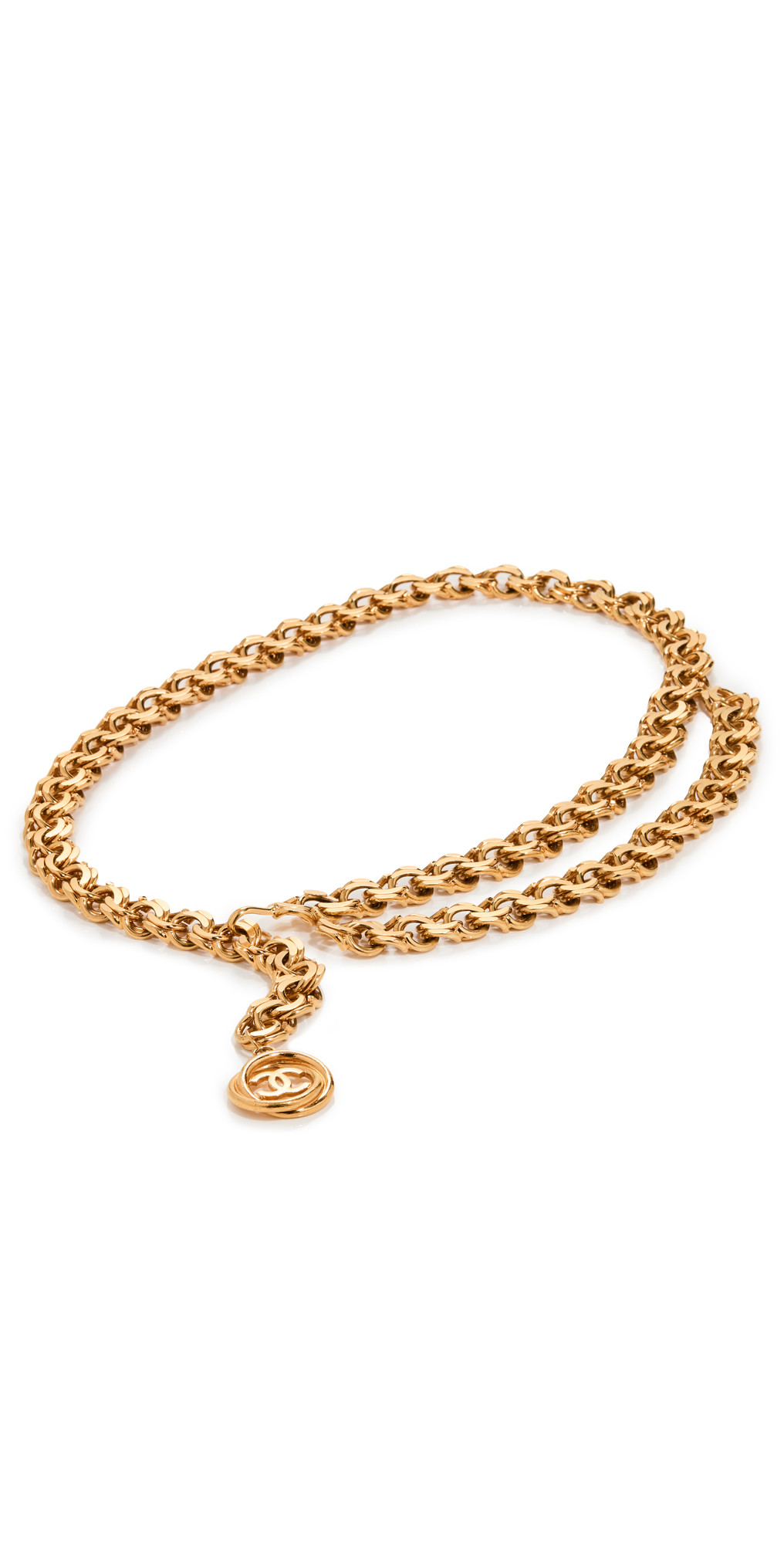 What Goes Around Comes Around Chanel Gold Chainbelt | Shopbop