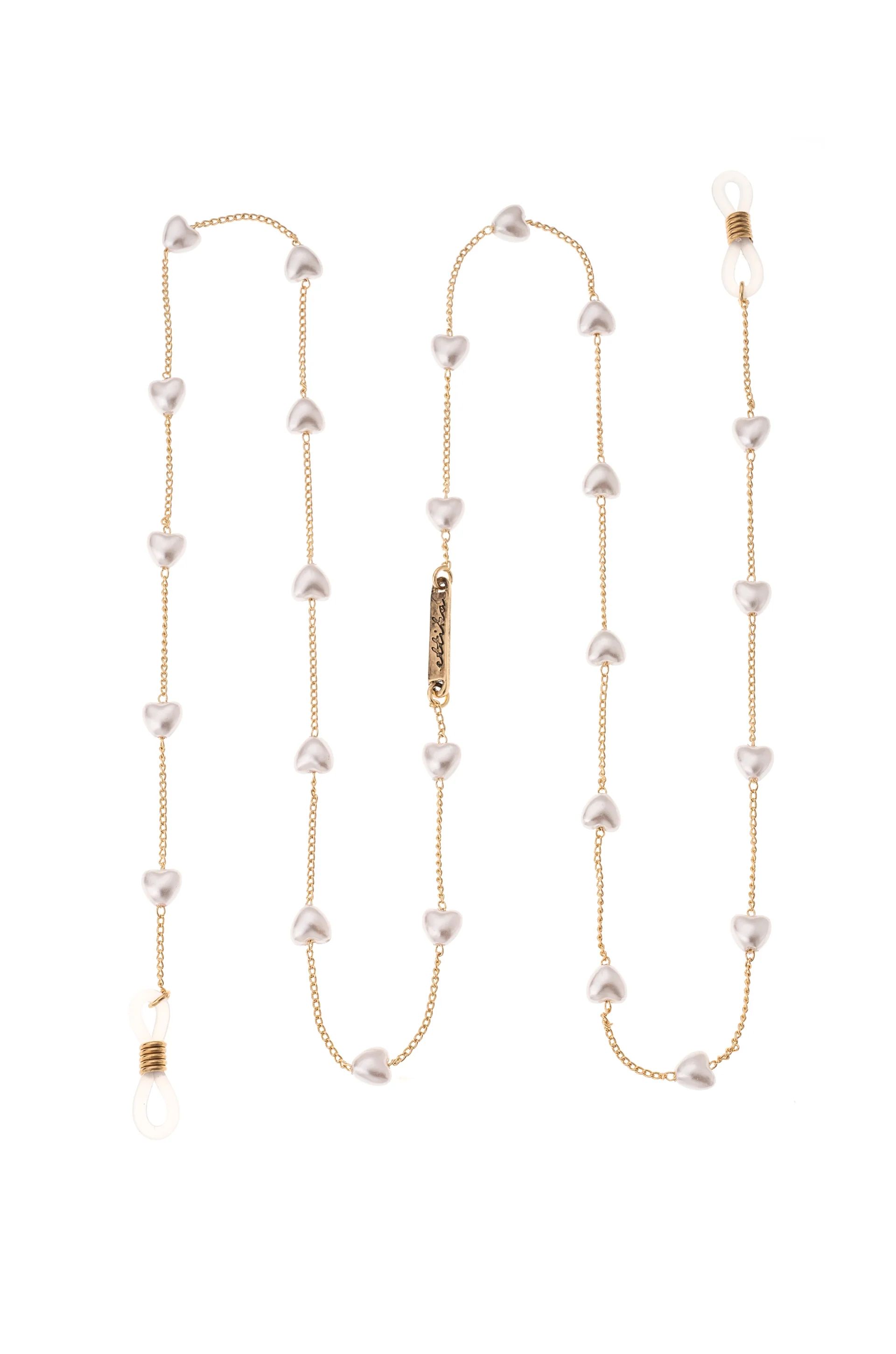 Pearl Lovers Glasses Chain | Ettika