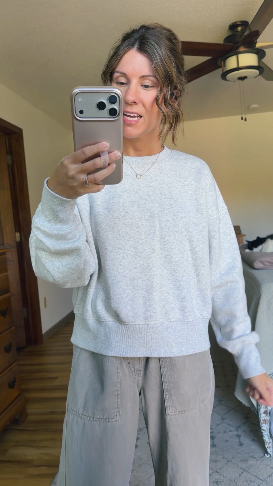 Cozy fall outfit!🩶

Xs in my tank, xs in my crewneck sweatshirt and Xs short/petite in my pants (frosty morning color). My Birkenstock sandals are size 36.

#LTKPetite #LTKootd #LTKSeasonal