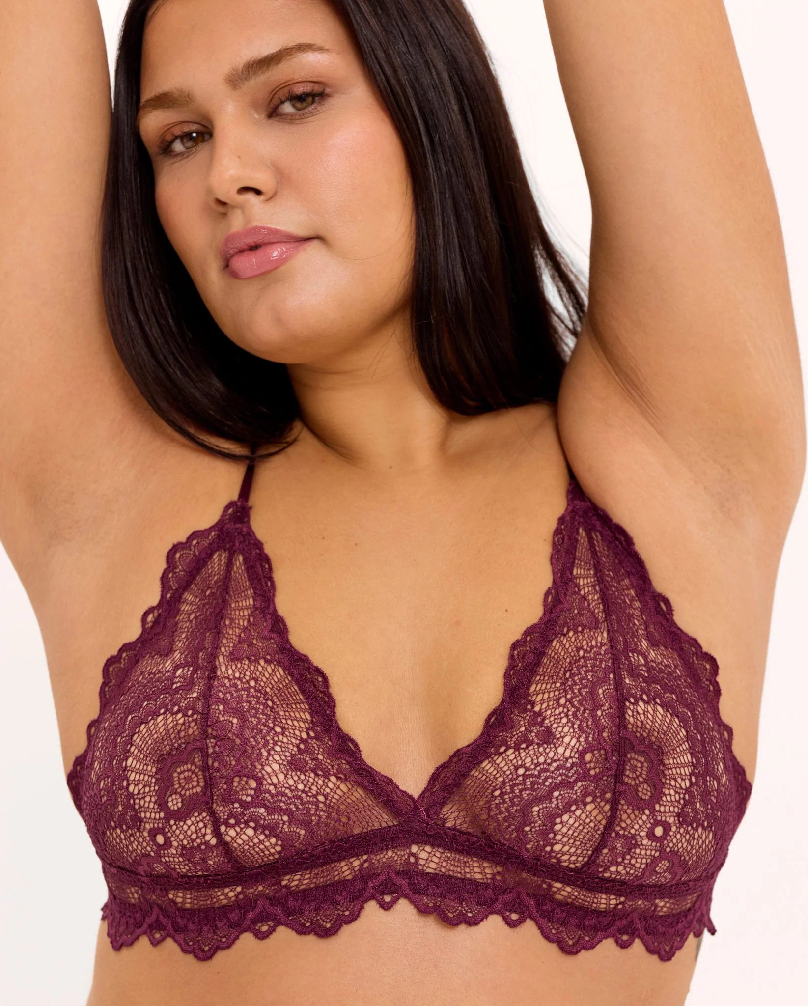 Lace Triangle Bralette | Understatement