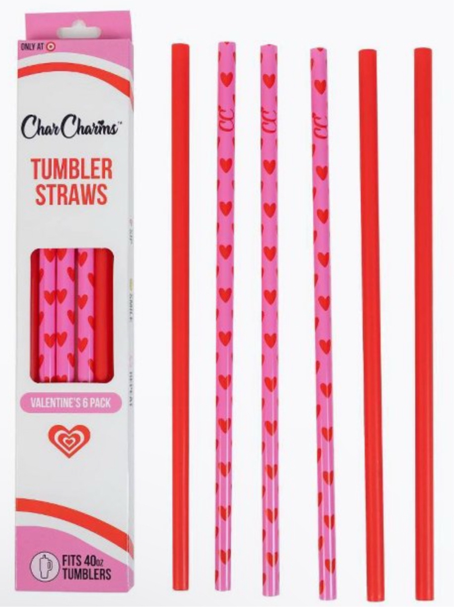 Cute Valentine’s Day accessories for your tumbler! ❤️🩷