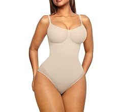 FeelinGirl Shapewear Bodysuit Sculpting Body Shaper for Women Tummy Control Seamless Plus Size Bu... | Amazon (US)