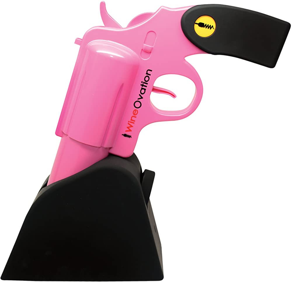 WineOvation Electric Gun Wine Opener (Pink) WNO-01P - Open your Wine Bottle fast and without hass... | Amazon (US)