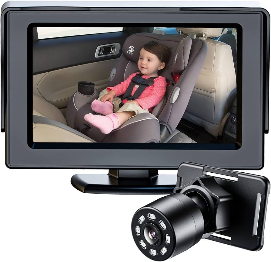 Itomoro Baby Car Mirror, View Infant in Rear Facing Seat with Wide Crystal Clear View,Camera Aime... | Amazon (US)