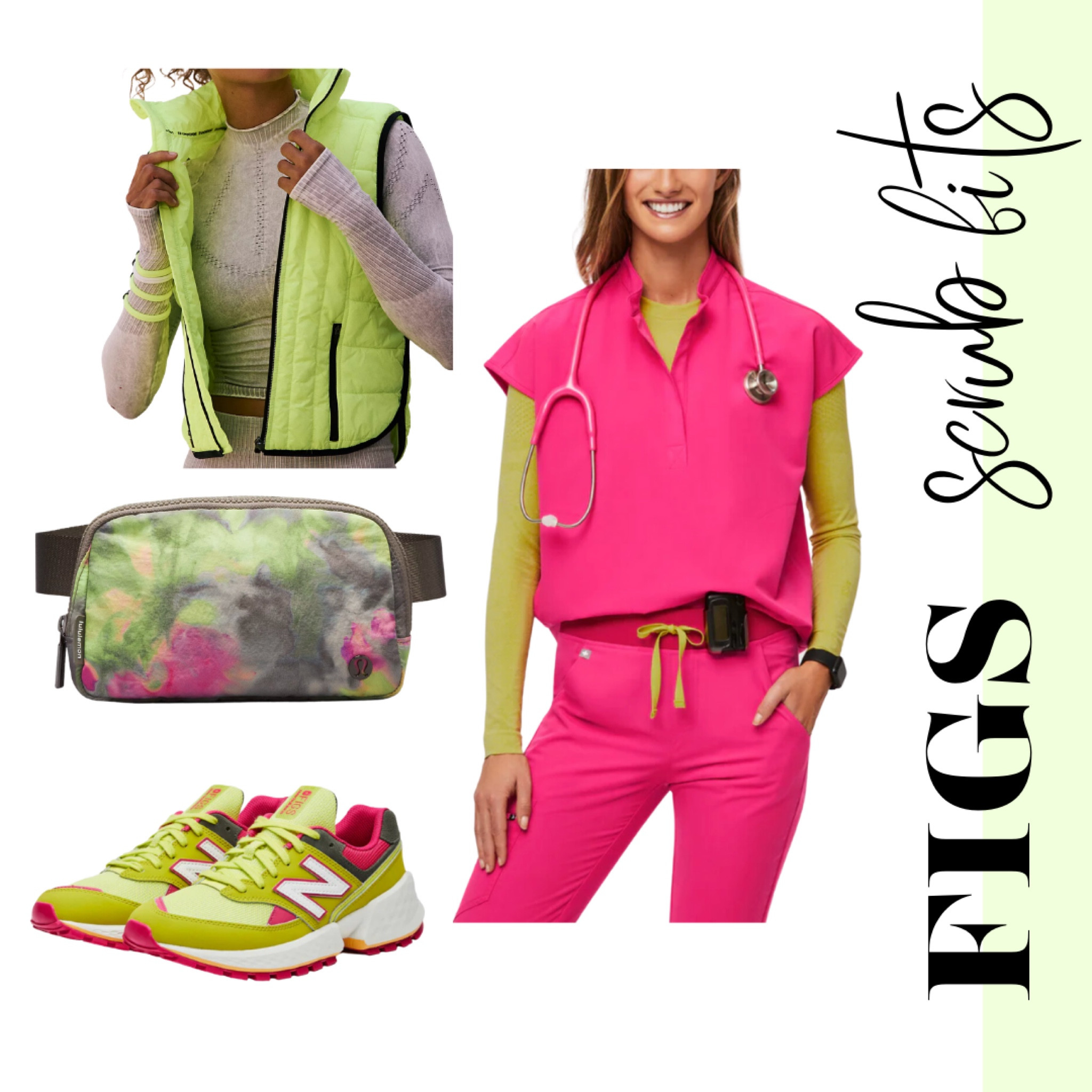 lululemon jogger, LTK, scrubs, nurse life, figs