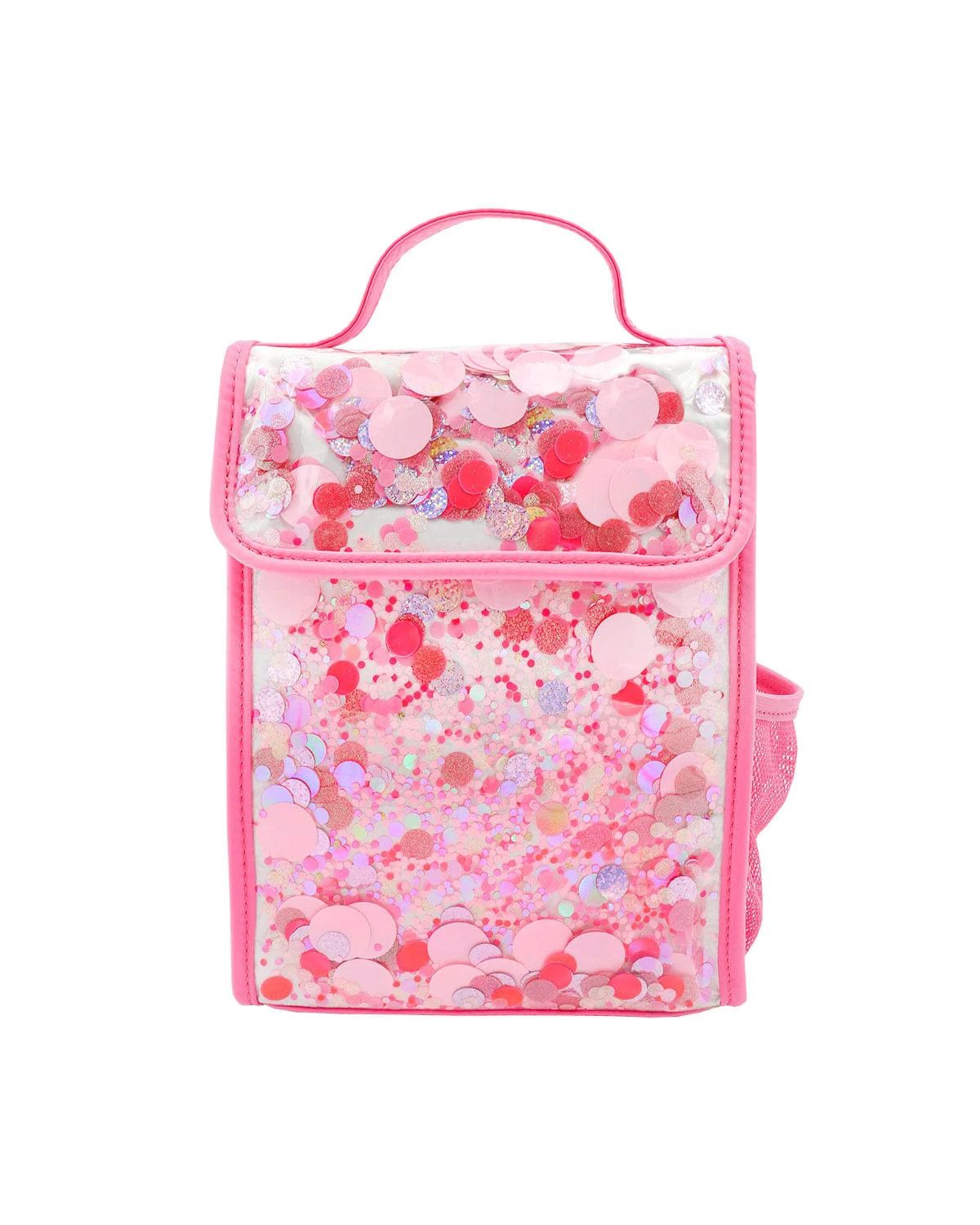 Pink Party Confetti Insulated Lunchbox | Packed Party
