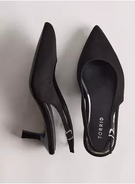 Slingback Kitten Heel (WW) | Torrid (US & Canada)