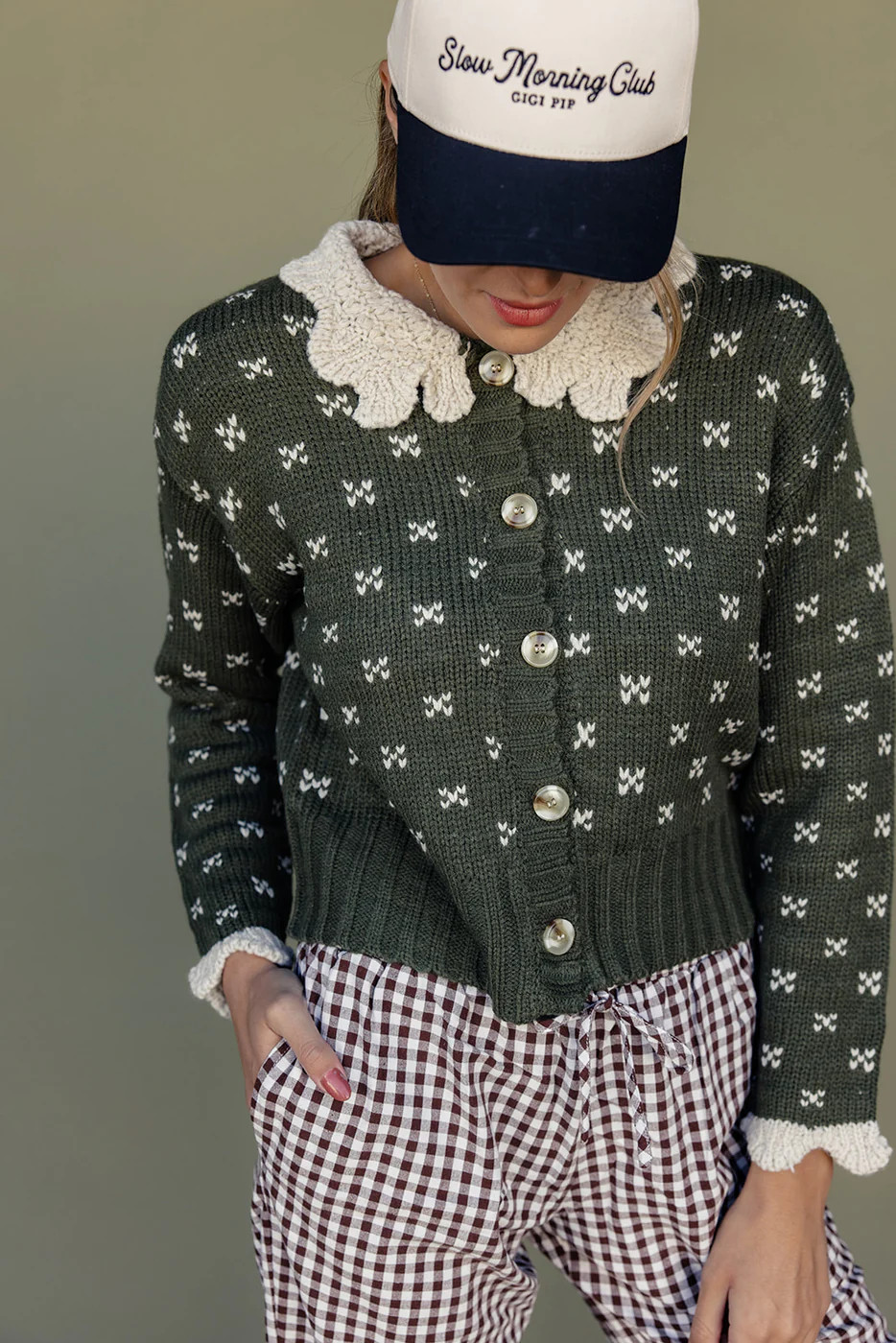 The Dolly Scalloped Cardigan | Roolee