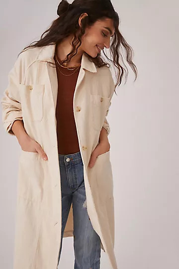 Pilcro Chore Duster Jacket | Anthropologie (US)