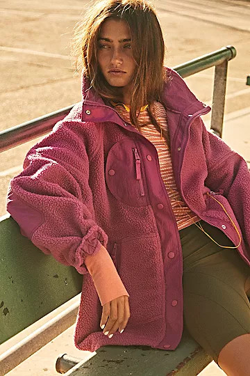 Hit The Trails Fleece Jacket | Free People (Global - UK&FR Excluded)