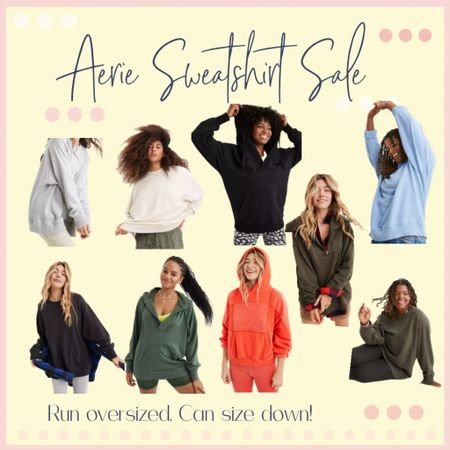 Aerie is having a sweatshirt/hoodie sale!!! Most all are $35! One of my favorite things about Aerie sweatshirts are that they are already worn and broken in. The ones you never want to take off! They run oversized. I order my true size but you can size down.


#LTKfit #LTKsalealert #LTKunder50