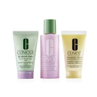 Clinique Refresher Course Skincare Set for Dry Combination Skin Types | Amazon (US)