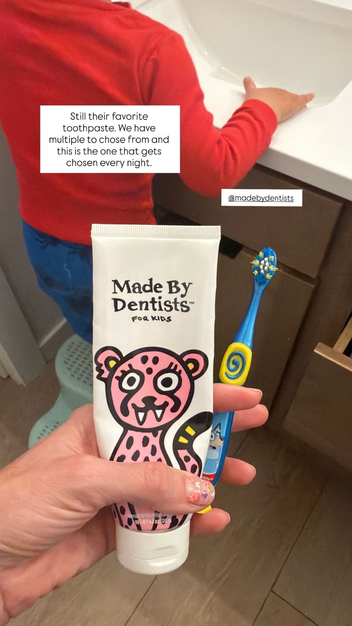 Kids toothpaste but make it healthy! No dyes sulfates etc! 

#LTKKids #LTKmomlife