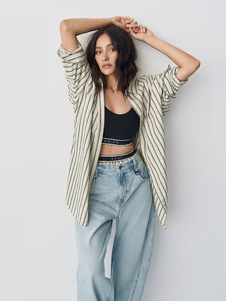 Gap × BÉIS Poplin Dolman Big Shirt | Gap (US)