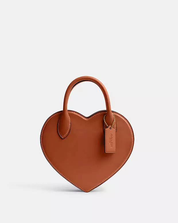 Heart Bag In Regenerative Leather | Coach (US)