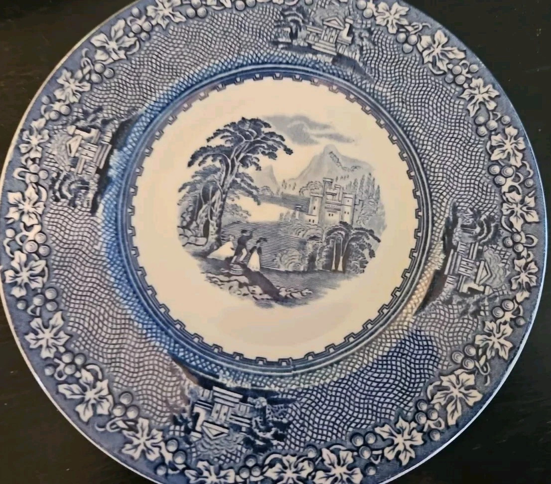 13 Royal Staffordshire *JENNY LIND 1795 Blue* 6 3/8" BREAD PLATES  | eBay | eBay US