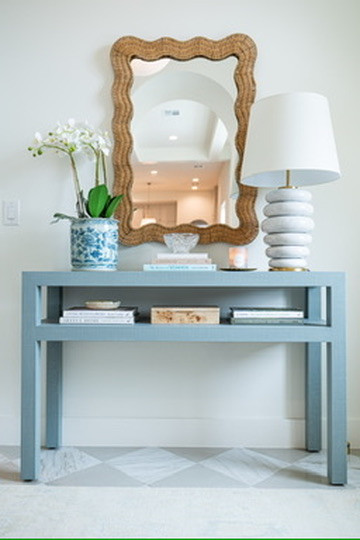 Christina worked with Aryn from Oyster Creek Studio's virtual interior design service do curate a beautiful entry way for her new home.

#LTKHome