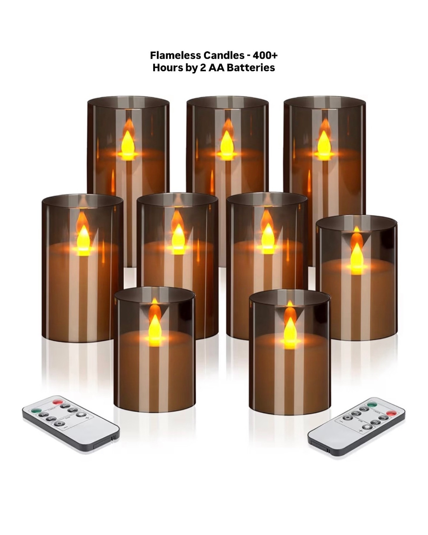 power outage safe, I use these around the the house for decor/hosting/night lights in the bathroom. They stay bright for several weeks!! Glad we have them with this storm coming in across the south! 