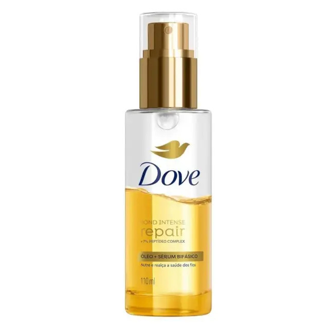 ÓLEO CAPILAR SéRUM BISáFICO DOVE BOND INTENSE REPAIR 110ML | DrogaRaia (BR)