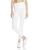 Yummie Women's Gloria Skimmer Cotton Stretch Shapewear Legging, White, Medium | Amazon (US)