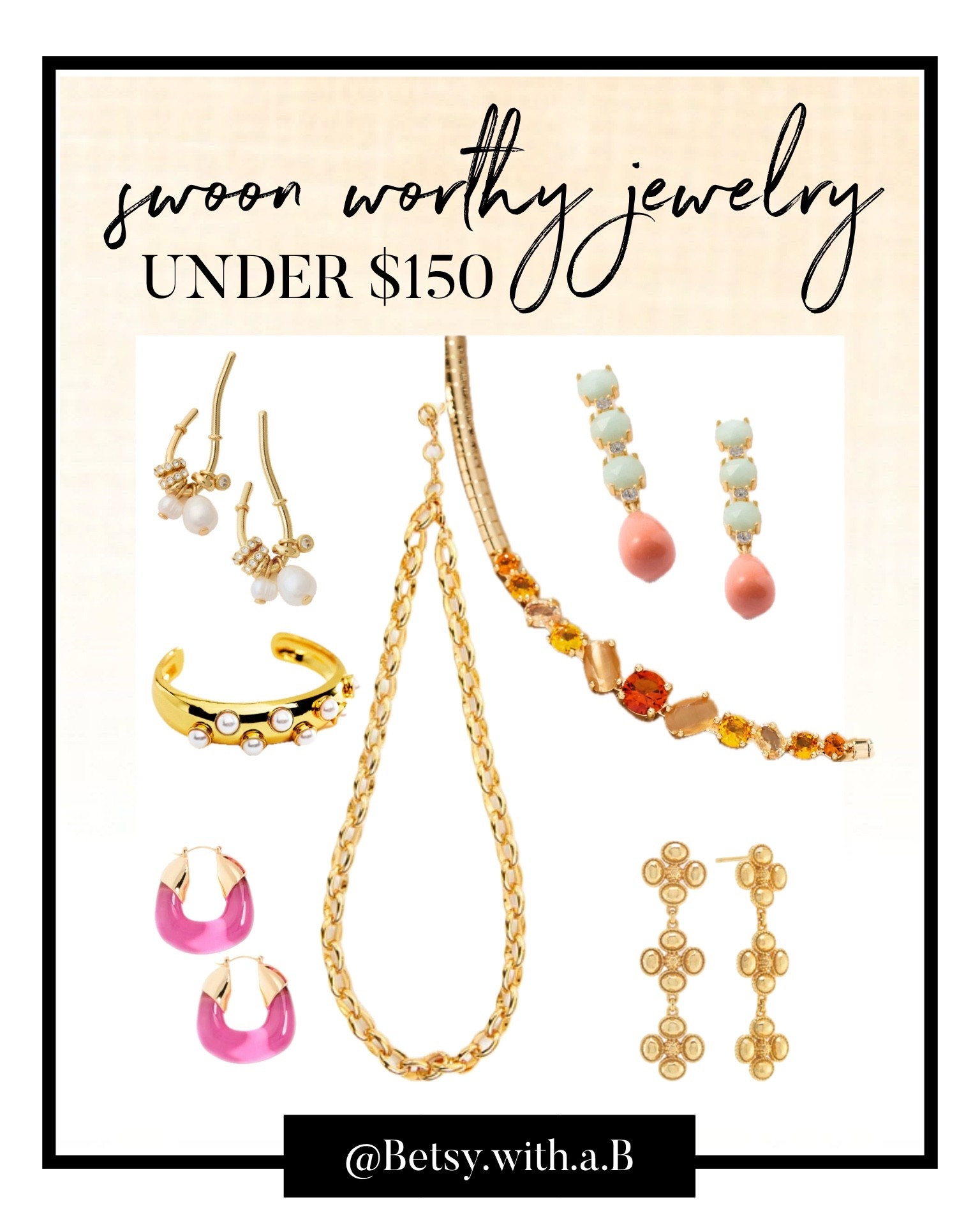 Swoon worthy jewelry for under $150


#LTKgrwm #LTKTravel #LTKSeasonal