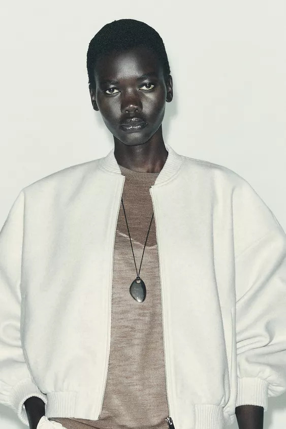 SOFT OVERSIZE BOMBER JACKET | Zara UK