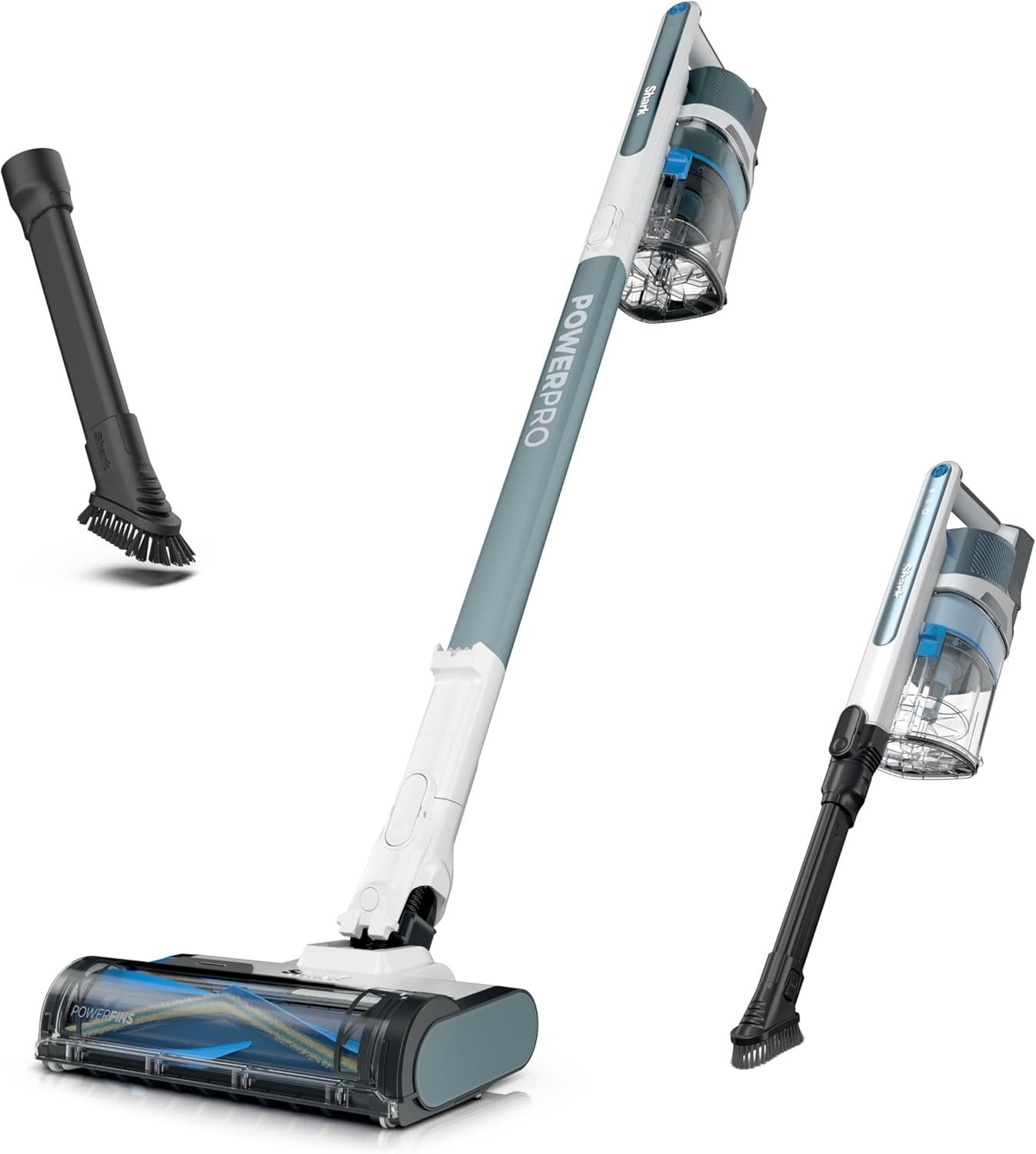 Shark PowerPro Plus Cordless Stick Vacuum, Pure Water, IZ377H | Amazon (US)