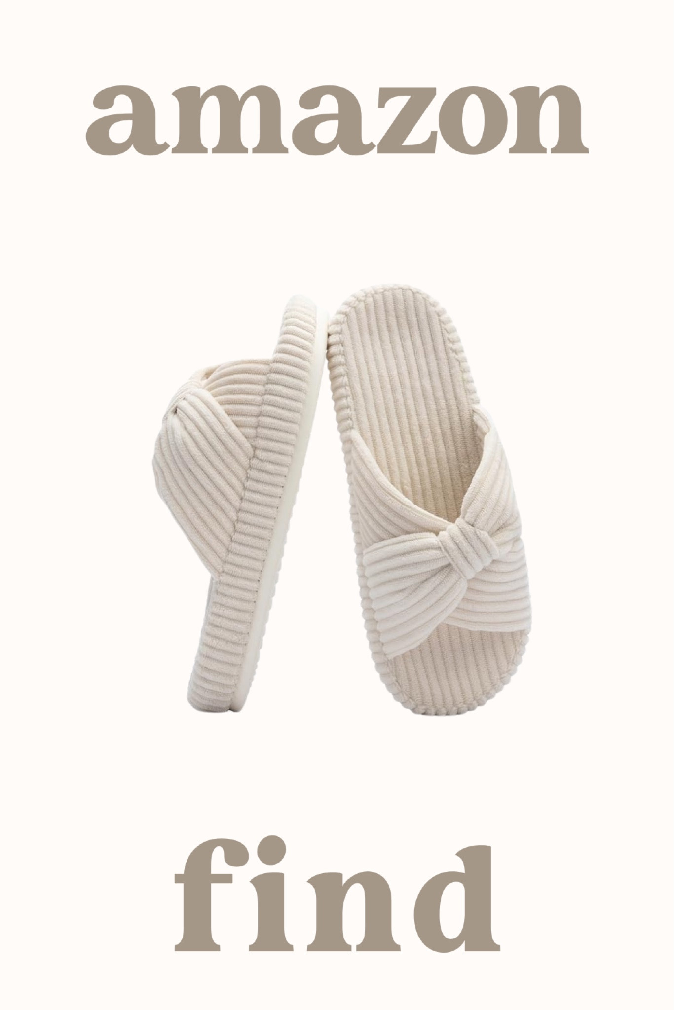 Memory Foam Slippers with a Bow 💜