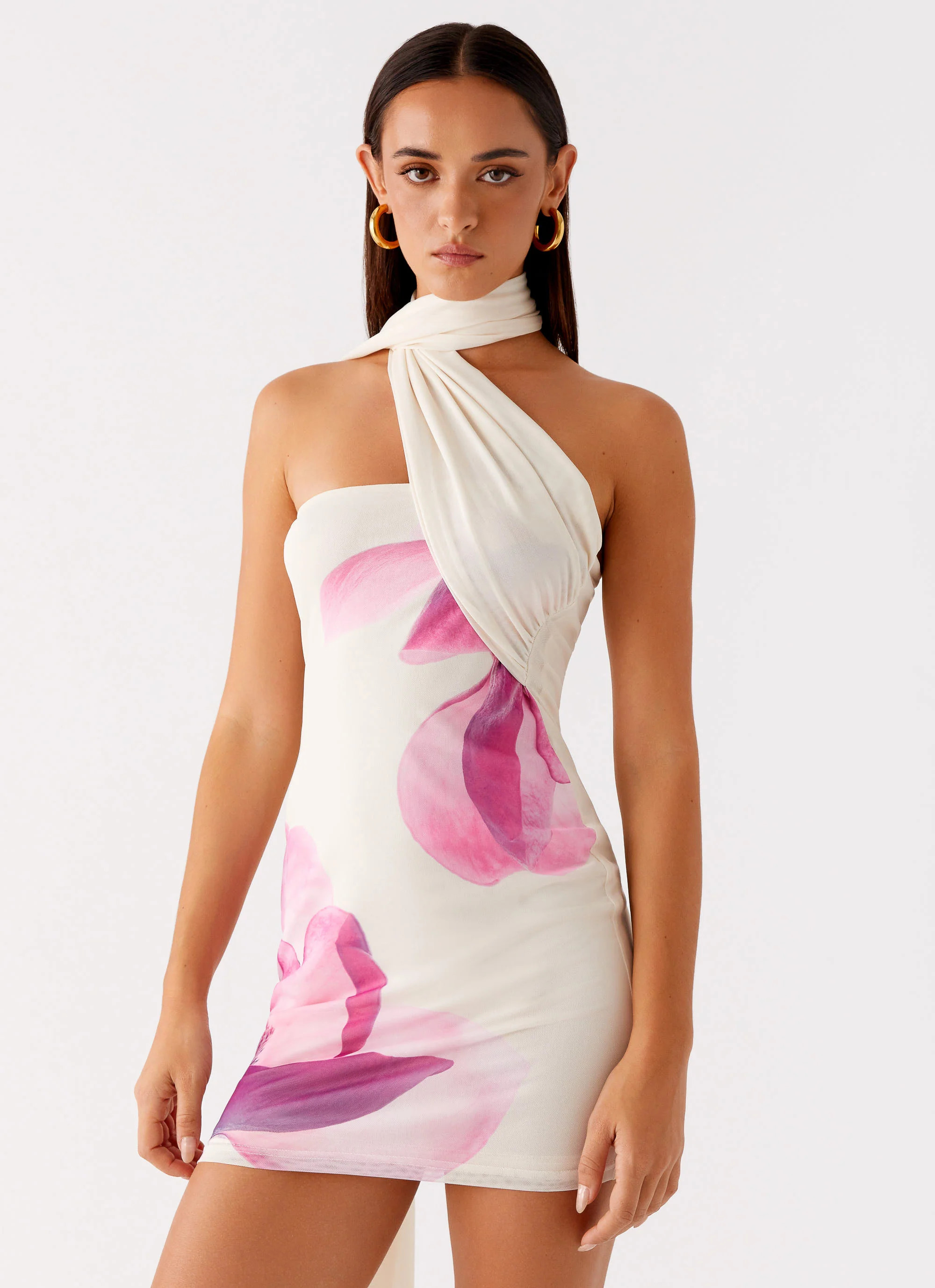 Arcadia Mini Dress - Ivory | Peppermayo (Global)